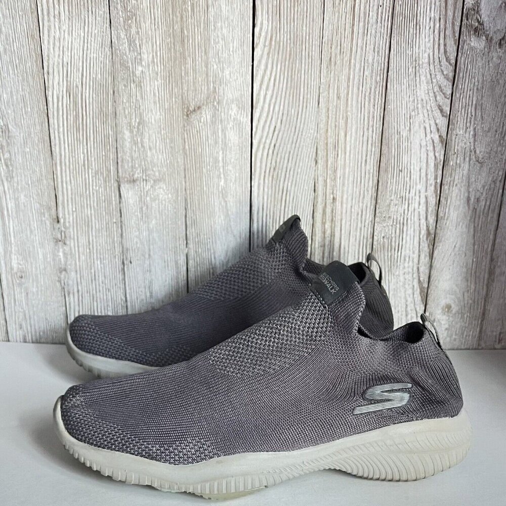 Skechers Womens Go Walk  Gray Casual Shoes Sneakers Size 7.5 - Picture 3 of 16